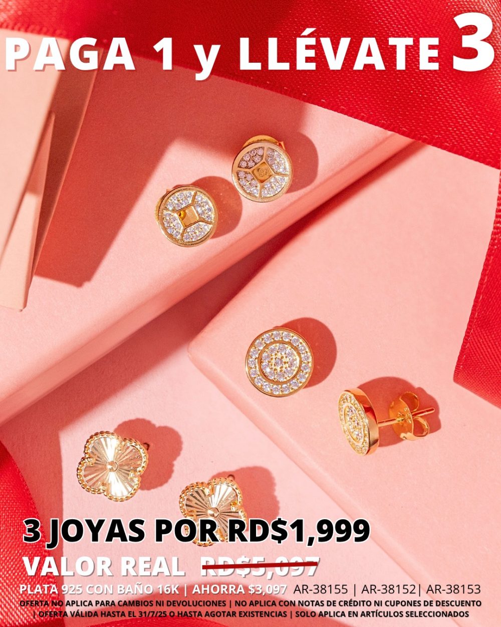 PAGA 1 Y LLÉVATE 3