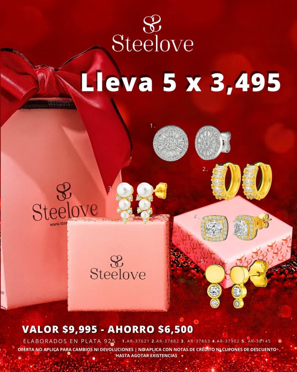 5 x RD$3,495