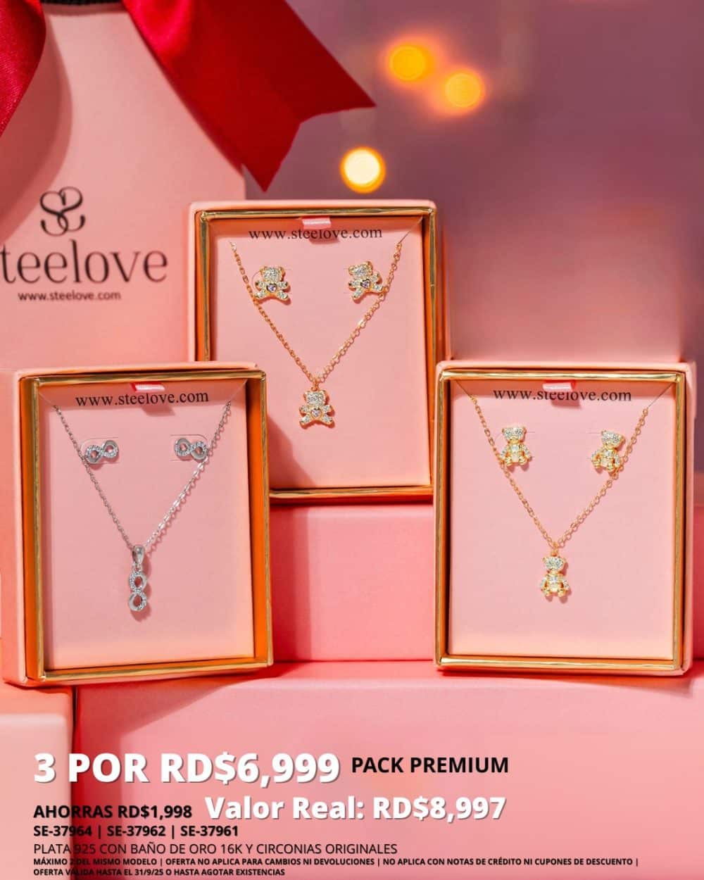 SETs 3 x RD$6,999