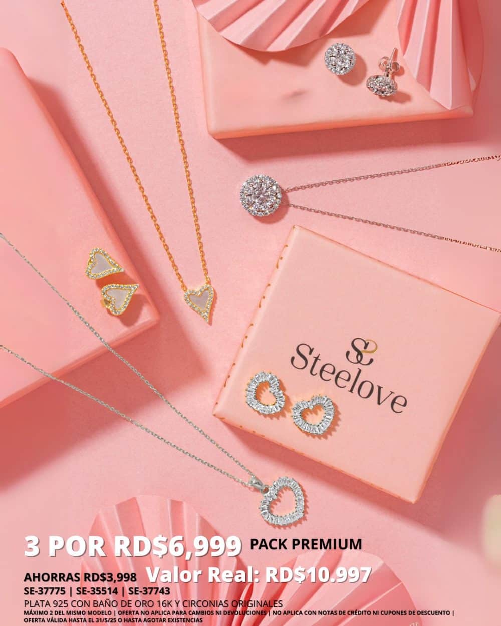 SETs 3 x RD$6,999