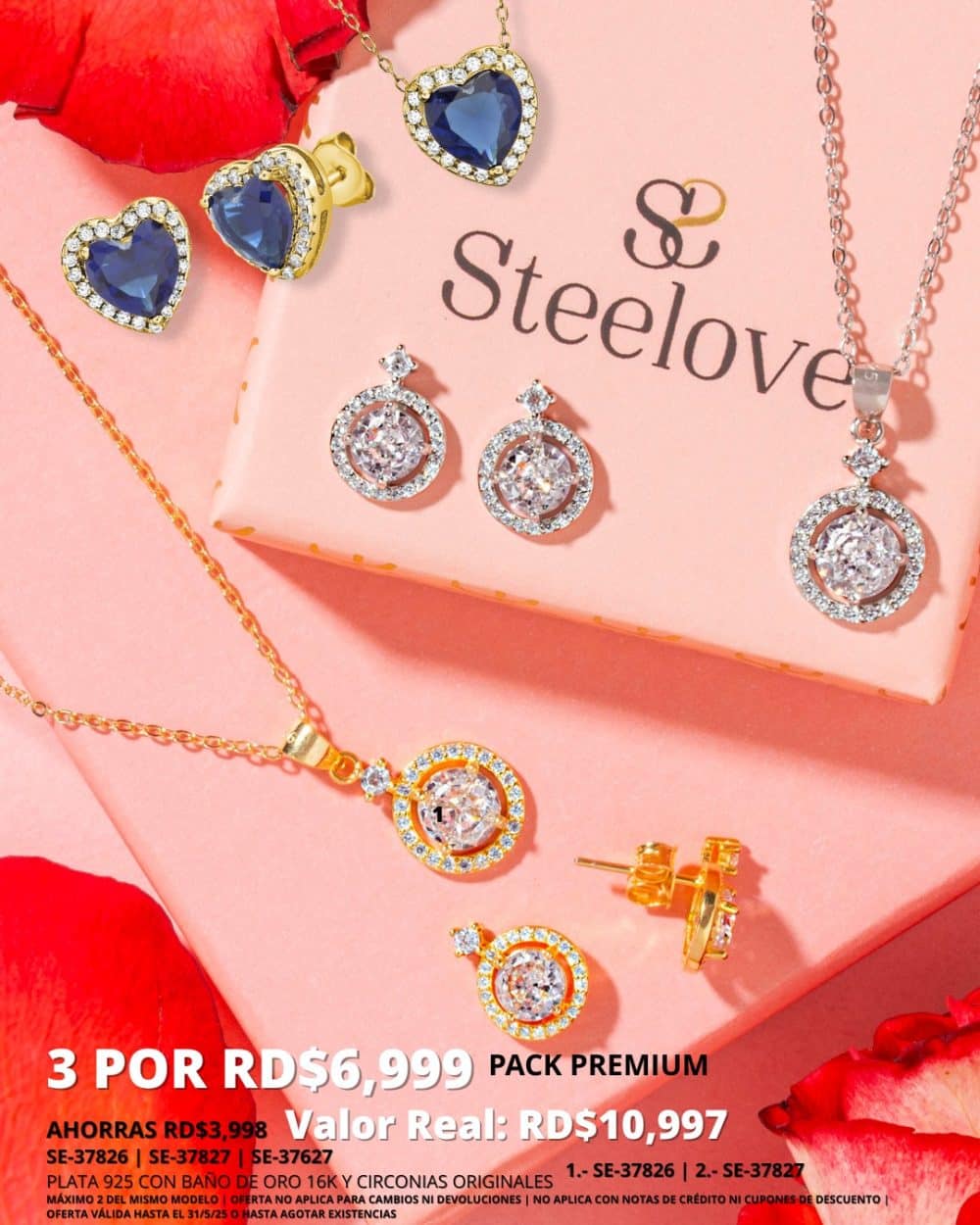 SETs 3 x RD$6,999