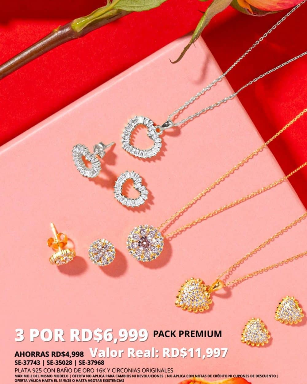 SETs 3 x RD$6,999