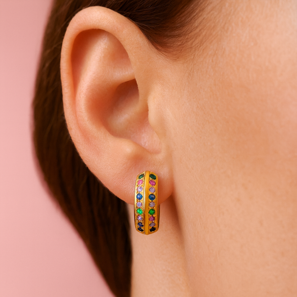 Aretes plata