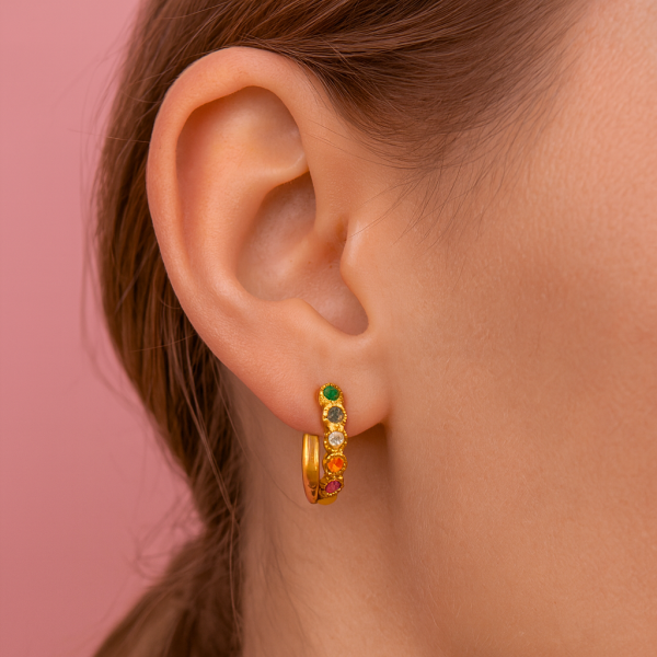 Aretes plata