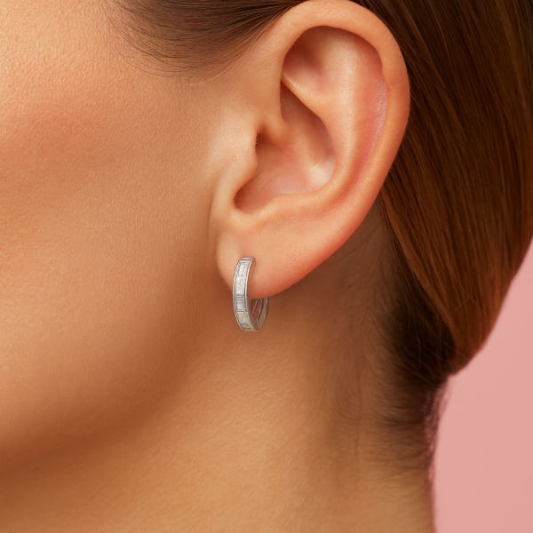 Aretes huggie