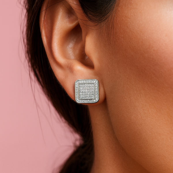 Aretes PLATEADO