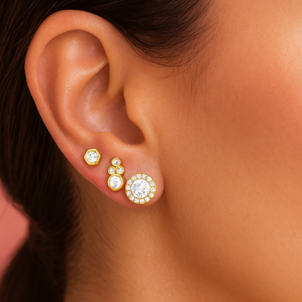Aretes 3 en 1