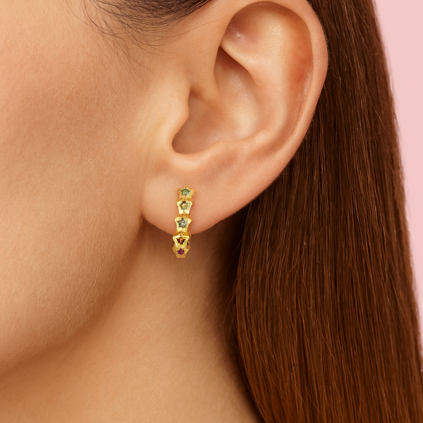 Aretes plata