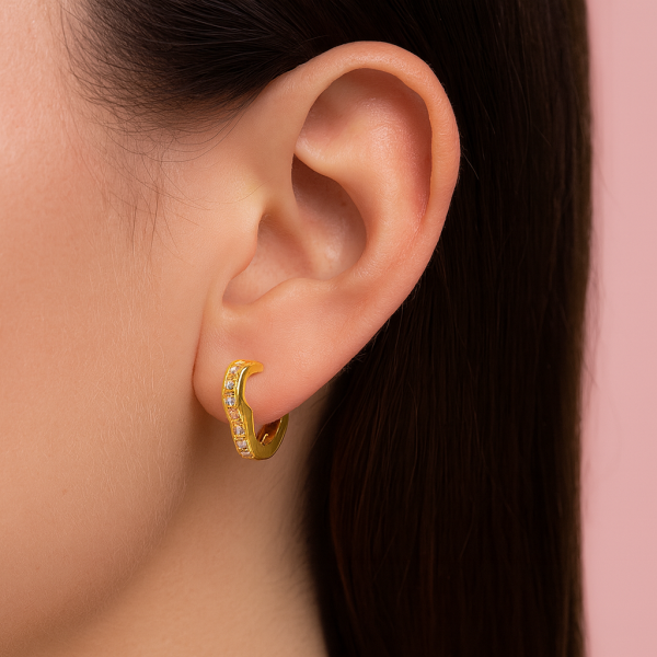 Aretes Huggie
