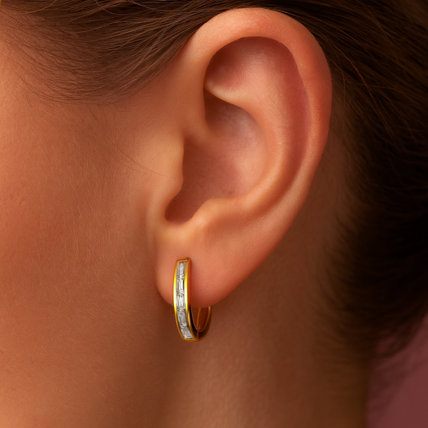Aretes Huggie
