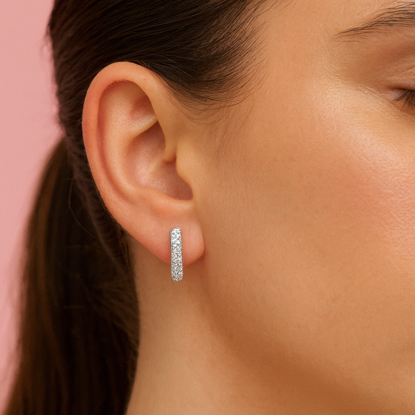 Aretes huggie