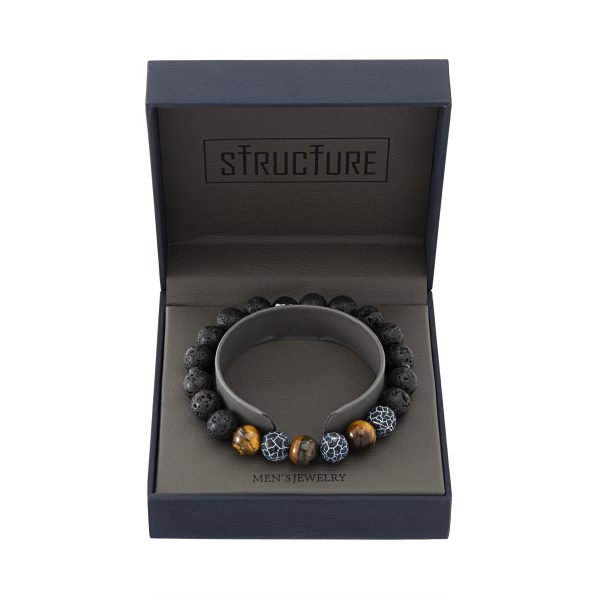 Brazalete lava stone