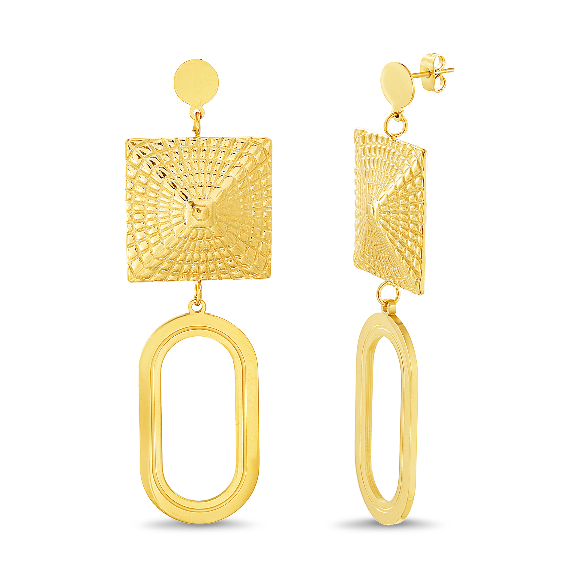 Aretes Steelove